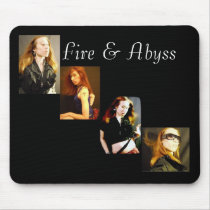 Fire & Abyss Lady Rayvin Mouse Pad