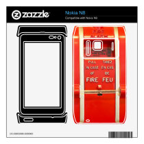 Fire alarm Zazzle Skin Nokia N8 Decal