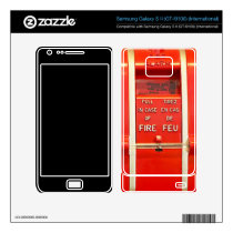 Fire alarm Zazzle Skin Samsung Galaxy S Ii Skin