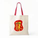 Fire Aliens Canvas Bags
