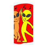 Fire Aliens Personalized Rack Card