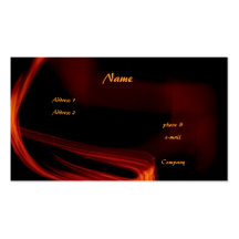 Fire and Flames Business Card