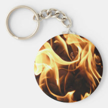 Fire and Flames Key Chain