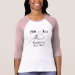 Ladies 3/4 Sleeve Raglan (Fitted)