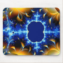 Fire and Ice Fractal mousepads