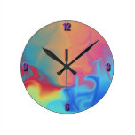 Fire and Ice Wall Clock