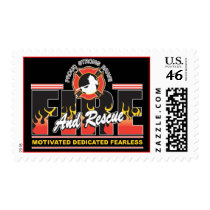 Fire and Rescue Postage Stamps