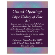 Fire and Sea Abstract Flyer