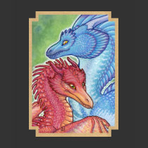 Fire and water dragons T-shirt