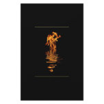 fire and water custom stationery