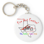 Fire Ant Festivle Motorcycle Ride Keychains