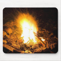 Fire At Night mousepads by lifesphere Fire At Night mousepads