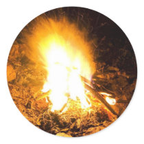 Fire At Night stickers