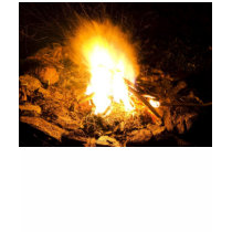 Fire At Night t-shirts
