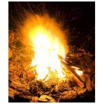 Fire At Night t-shirts