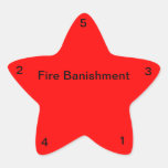 Fire Banishment Stickers
