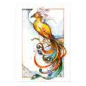 Fire Bird Print by PixelGremlinStudio