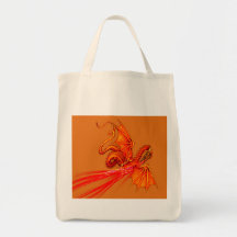 Fire breathing dragon bag