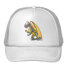 Fire Breathing Dragon Cap Mesh Hats