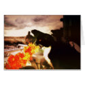 Fire Breathing Dragon Cat card by TaraFlyPhotos Fire Breathing Dragon Cat card