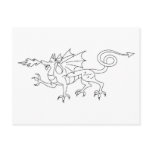 Fire breathing Dragon Illustration