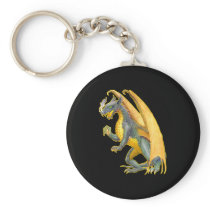 Fire Breathing Dragon Keychains