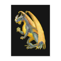 Fire Breathing Dragon Postcard
