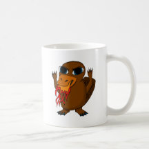 Fire Breathing Platypus Mug