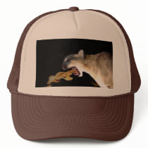 "Fire brethin" cougar, cap hats