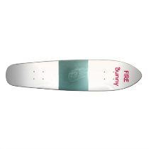 FIRE Bunny skateboards by Radioactivemonkey7 FIRE Bunny skateboards