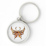 Fire butterfly keychain. keychains