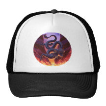 "Fire Cavern" Trucker Hats
