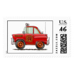 Fire Chief Car Stamps