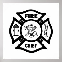 Fire Chief Posters