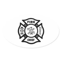 Fire Chief Sticker