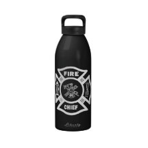 Fire Chief Reusable Water Bottles