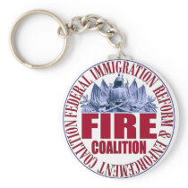 FIRE Coalition Keychain