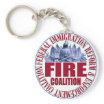 FIRE Coalition Keychain
