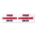 FIRE CONGRESS 2010 bumper stickers by erichkrems FIRE CONGRESS 2010 bumper stickers