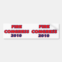 FIRE CONGRESS 2010 BUMPER STICKER