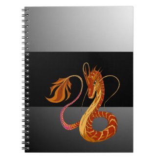 Fire Coral Dragon Notebook