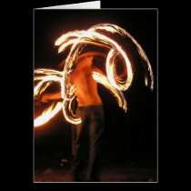 Fire Dancer #04 Card cards