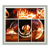 Fire Dancers Poster posters