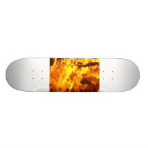 Fire Dancing Skateboard