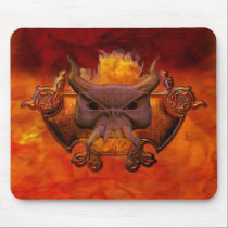Fire Demon mousepads by GothicArt Fire Demon mousepads