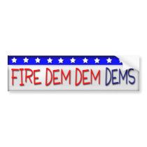 Fire DEMS Bumper Sticker