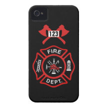 Fire Department Badge Case-Mate iPhone 4 Case