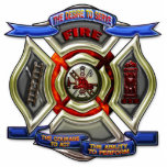 Fire Department Crest Photo Cutouts