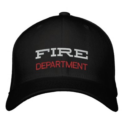FIRE, DEPARTMENT EMBROIDERED BASEBALL CAP FIRE, DEPARTMENT EMBROIDERED BASEBALL CAP