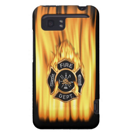 Fire Department Flames HTC Vivid Cases